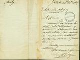 Document (Lettre de George Baby à Charles-André Leblanc et Francis Cassidy)