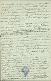 Document (Lettre de Georges Baby à Benjamin Pâquet)