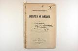 Brochure (Nouvelles recherches sur l'origine du nom d'Amérique). Page de titre