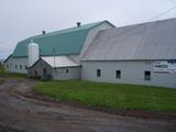 Grange-étable. Mur gouttereau nord. Vue avant
