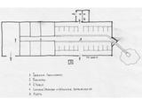 Grange-étable. Aménagement intérieur