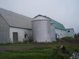 Grange-étable. Façade sud. Vue arrière