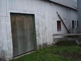Grange-étable. Détail des ouvertures. Vue arrière