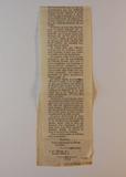 Brochure (L'entente cordiale). Coupure de presse, seconde partie