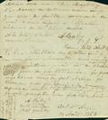 Document (Lettre d'Alfred Baby à Georges Baby)