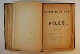 Brochure (Le chemin de fer des Piles). Page de titre