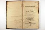 Livre (A short topographical description of His Majesty's province of Upper Canada, in North America. To which is annexed a provincial gazetteer (Ex. I)). Page de titre avec signatures