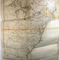 Livre (Travels through the United States of North America, the country of the Iroquois, and Upper Canada, in the years 1795, 1796, and 1797 : with an authentic account of Lower Canada (Tome I) (Ex. II)). Carte