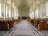 Église de Sainte-Eulalie. Vue intérieure