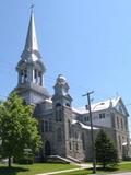 Église de Saint-Alphonse. Vue avant