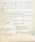 Document (Lettre de l'abbé X. O. Bruneau à De Lavaltrie)