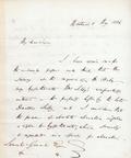 Document (Lettre d'A. Buchanan à  S. Gerrard)