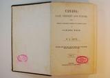 Livre (Canada, past, present and future : being a historical, geographical, geological and statistical account of Canada West (Volume I)). Page de titre