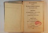 Livre (Statement respecting the Earl of Selkirk's Settlement upon the Red River, in North America : its destruction in 1815 and 1816, and the massacre of Governor Semple and his party; with observations upon a recent publication, entitled "A Narrative of occurences in the Indian countries of North America). Page de titre