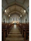 Église Saint-Cajetan. Vue vers le choeur