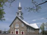 Église de Saint-Anselme. Vue avant