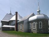 Église de Saint-Anselme. Vue arrière