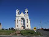 Église de Saint-Cyprien. Vue avant