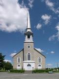 Église de Saint-Adrien. Vue avant