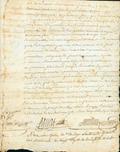 Document (Procuration au chevalier D'Aillebout par les héritiers D'Aillebout, relativement à la succession de Pierre D'Aillebout)