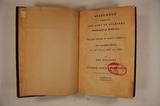 Livre (Statement respecting the Earl of Selkirk's settlement of Kildonan, upon the Red river, in North America : its destruction in the years 1815 and 1816 and the massacre of Governor Semple and his party). Page de titre