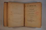 Livre (L'Orient ou Voyage en Egypte, en Arabie, en Terre-Sainte, en Turquie et en Grèce (Ex. I)). Page de titre (Tome II)