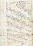 Document (Vente de droits successifs par François de Lavaltrie à Pierre de Lavaltrie)