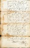 Document (Vente de propriété par Jean Martinet de Fonblanche à Antoine Pacaud)