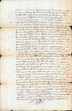 Document (Concession de terre, 4 arpents par 40, à la côte de Plaisance, par Pierre Claude Pécaudy de Contrecoeur à Gabriel Ledoux, fils)