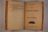 Brochure (An act to amend the acts concerning the corporation of the city of Montreal). Page de titre