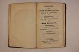 Brochure (Mémoire de Xavier Malhiot, écuyer, membre de l'Assemblée du Bas-Canada, sur sa destitution par Lord Dalhousie, en juin 1828 de la place de lieutenant-colonel dans la milice du comté de Surrey). Page de titre