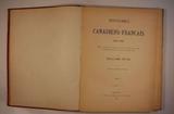 Livre (Histoire des Canadiens-Français, 1608-1880 : origine, histoire, religion, guerres, découvertes, colonisation, coutumes, vie domestique, sociale et politique, développement, avenir (Volume II)). Page de titre