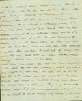 Document (Lettre Edward Ellice à Thos Thain)