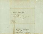 Document (Lettre Edward Ellice à Thos Thain)