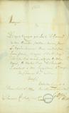 Document (Lettre de De Gaspé à François Baby)