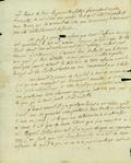 Document (Lettre de Hertel de Rouville à François Baby)