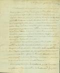 Document (Lettre de La Corne à mde de Lavaltrie)