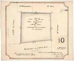 Dessin d'architecture (Terrain de M. G. Hall)