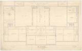 Dessin d'architecture (Asile de la Charité)