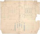 Dessin d'architecture (Asyle de la Charité)