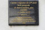 Caveau à légumes. Plaque