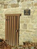 Caveau à légumes. Porte