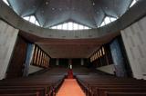 Synagogue Emanu-El Beth Sholom. Vue intérieure vers l'arrière