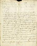 Document (Lettre de Jean-Gabriel Cerré à Pierre-Louis Panet)
