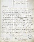 Document (Lettre de L. Juchereau-Duschesnay à H. Guy)