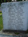 Monument de militaires honorés par le gouvernement du Canada