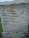 Monument de militaires honorés par le gouvernement du Canada