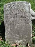 Monuments d'enfants morts en bas âge entre 1938 et 1972