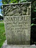 Monuments d'enfants morts en bas âge entre 1938 et 1972