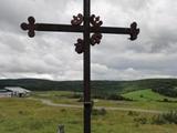 Croix de chemin du Rang-Sainte-Anne. Vue avant
